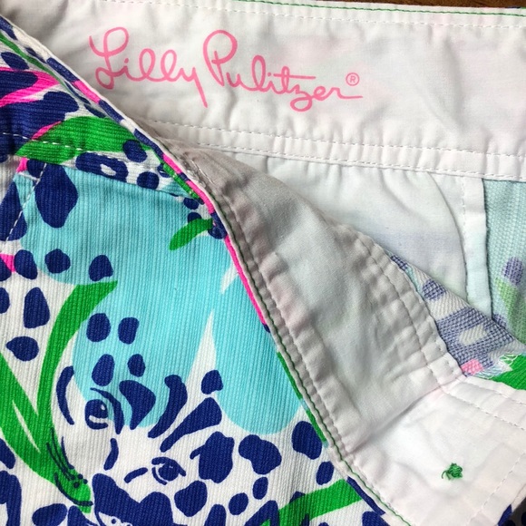 Lilly Pulitzer🦄🔮🎨🪲☮️💜Callahan shorts - perfect condition - Picture 4 of 4
